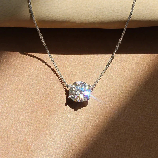 Eleganta soliter kaklarota ar kristālu