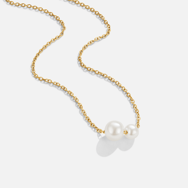 Kaklarota ar dubultu pērļu kulonu „Louise“