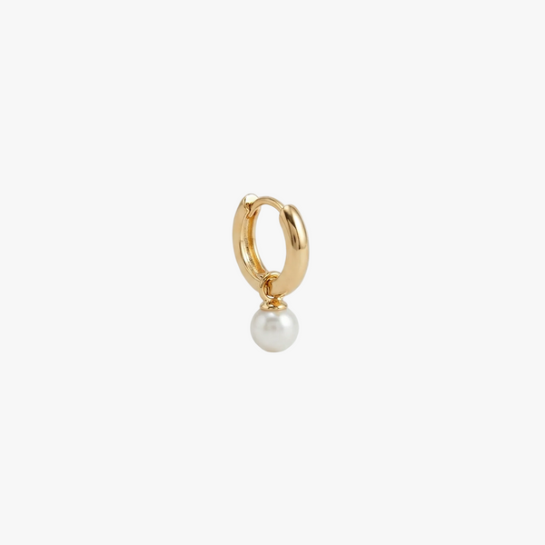 Zelta pērļu auskari Valentina