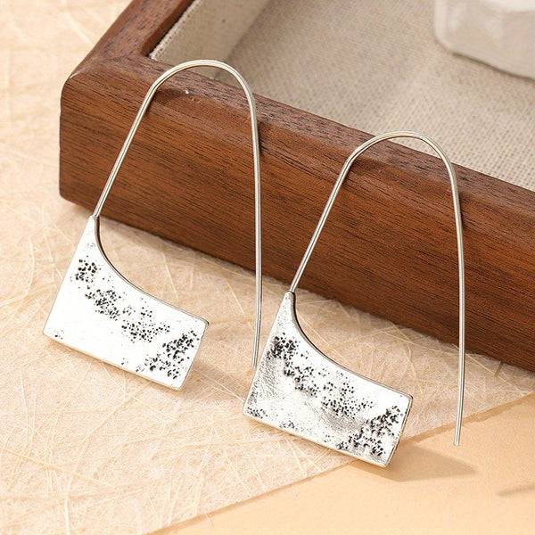Boho stila minimālistiski roku darba auskari