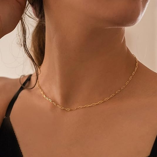 Daudzslāņu kaklarota ar saspraužu ķēdi un rubīnu | Zelts