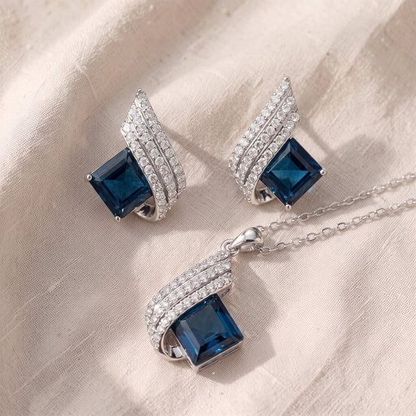Rotaslietu komplekts Brienne Solazure | Baltais zelts